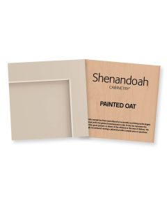 Finish Sample Painted Oat